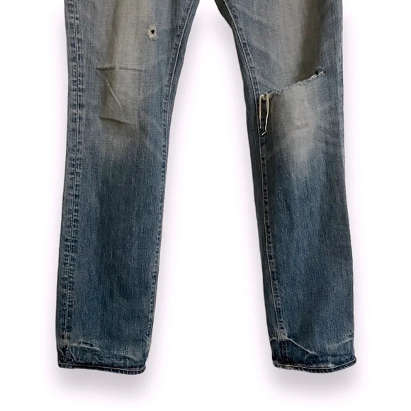 Abercrombie & Fitch Men’s ‘Remsen’ Low Rise Straight Leg Jeans 31x32 - Picture 4 of 14